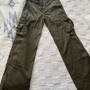 Sanctuary Olive Straight Leg Jeans